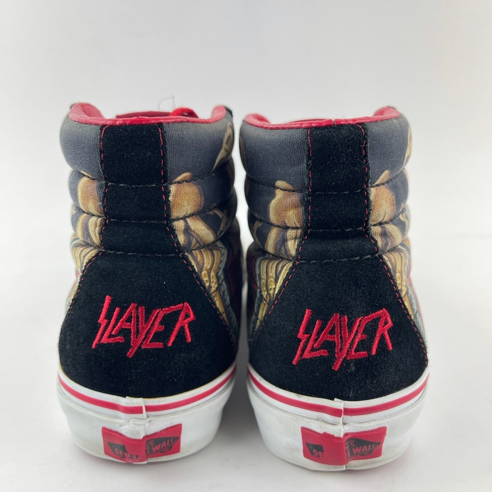Slayer Vans X Sk8 Hi Skate Shoe MENS SIZE 5 Mens - Picture 6 of 16